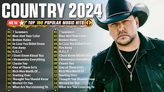 Country Songs 2024  Jason Aldean Luke Combs Luke Bryan Chris Stapleton Morgan Wallen Lee Brice [upl. by Savick31]