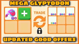 GOOD VALUE TODAY😱😱 WATCH 21 NEW OFFERS FOR MEGA GLYPTODON in Rich Servers Adopt me [upl. by Liartnod]