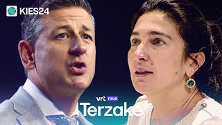 KIES24 Genk Zuhal Demir NVA en Chris Janssens Vlaams Belang in debat [upl. by Drazze93]