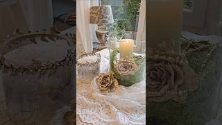 2 Weihnachtsdeko Ideen im Glas dekoriert 🌲💫🕯🌟 Weihnachtsdekoration  Adventsdeko [upl. by Shea]