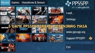 5 GAME TERBAIK PPSSPP SEPANJANG MASA  GAME PPSSPP TERBAIK 2024 [upl. by Sukin]