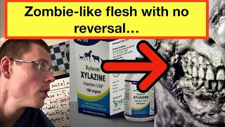 WHAT ARE THE MAIN DANGERS OF XYLAZINE  WHAT YOU NEED TO KNOW ABOUT TRANQ DOPE THE ZOMBIE DRUG [upl. by Leveroni]