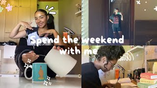 WEEKEND VLOG🌟 SHOE SHOPPING🛍️ MAKEUP ROUTINE 💋💄STUDYING 📚 [upl. by Ettelra]