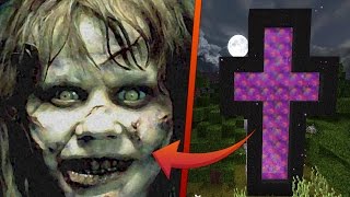 LA NIÑA DEL EXORCISTA 👹 PORTAL A LA DIMENSIÓN DE EL EXORCISTA EN MINECRAFT  DIMENSIONES 45 [upl. by Sprague687]