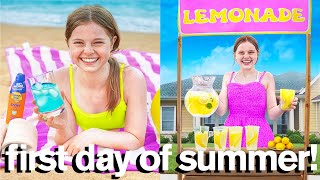 My Daughters Epic NEW SUMMER ROUTINE [upl. by Ynafets111]