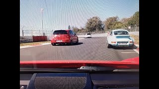 Nordschleife  Golf GTI TCR Maody66TV voraus  Beifahrer Finley  sehr lange Gelbphase [upl. by Windsor]