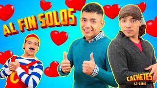 parte 5 reaccionando a cachetes la serie AL FIN SOLOS SIN VOZ😶 [upl. by Prasad]