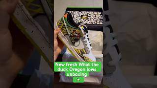 Exclusive drop Oregon what the duck lows whattheduck shoesaddict shorts sneakerhead [upl. by Fuld]