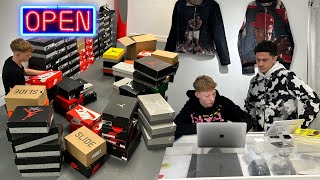 Day In The Life Sneaker Store UK Reselling… [upl. by Anazraf]