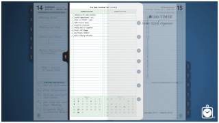 Closer Look DayTimer® 1PagePerDay Planner Format [upl. by Yvonner274]