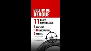 Município de Paranavaí divulga novo boletim da dengue [upl. by Avalsorim]