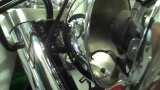 Kawasaki Vulcan 800 Remove Headlight and Signal Lights A Model [upl. by Brockwell886]