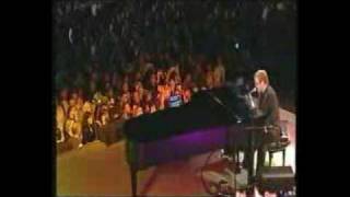 Elton John  Crocodile Rock live in Reggio Calabria 2004 [upl. by Einra]