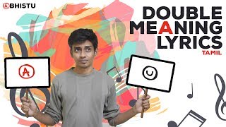 Double Meaning Lyrics  Tamil  Abhistu [upl. by Norahc]