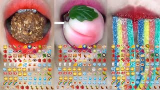 ASMR MULUT SESUAI EMOJI 🍫  CR closerfood  5 minutes 🎀 [upl. by Nairam]