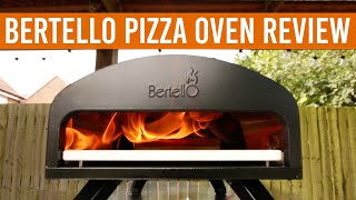 Bertello Pizza Oven Review  Pizza Cook using Gas amp Wood Fire [upl. by Accebar]