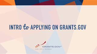 Intro to Grantsgov  Applying for a Federal Grant on Grantsgov [upl. by Leksehcey865]