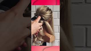 How to make a low ponytail Bridal hairstyles [upl. by Nnov350]