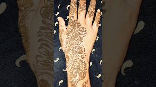 3 Henna Design mehndi henna hennaart hennadesign bollywood viralvideo youtubeshorts fypシ゚ [upl. by Sakul278]