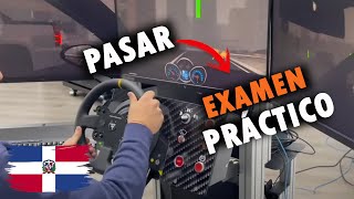 Tips y PROCESO para PASAR examen PRACTICO en el simulador INTRANT Licencia conducir [upl. by Ardnaek]