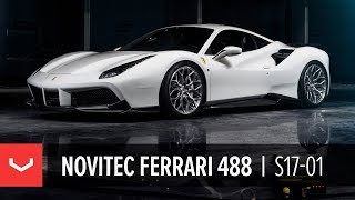 Novitec Ferrari 488 GTB  quotPrestige Importsquot  Vossen Forged S1701 [upl. by Hanoj]