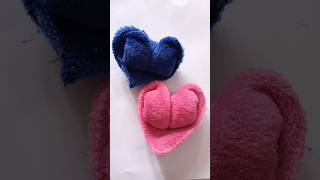 beautiful heart with cloth art homemade gift ideas diy craft creative [upl. by Leda]