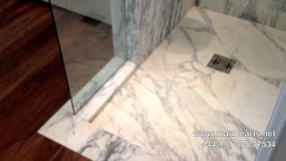 Marble Bathroom by Marble Arts Durham [upl. by Annazus247]