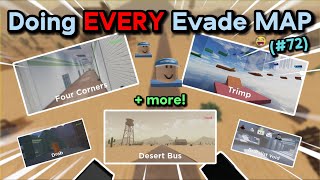 Playing ALL The Evade MAPS  ROBLOX Evade Gameplay 72 [upl. by Balsam901]