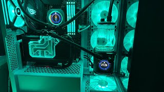 Custom loop in the Corsair 3500X [upl. by Nerral]