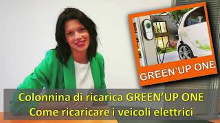 28  Colonnine di ricarica veicoli elettrici GREEN UP ONE [upl. by Anaerb168]