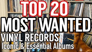 Top 20 Most Wanted Albums By Record Collectors Iconic amp Essential Vinyl Records to Any Collection [upl. by Rett827]