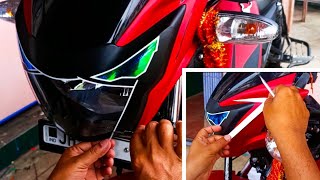 Apache Rtr 2022 Headlight New design Modified [upl. by Mayberry]