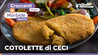 COTOLETTE di CECI – L’alternativa vegetariana più buona che ci sia 🌿😋🍴 [upl. by Oremodlab82]