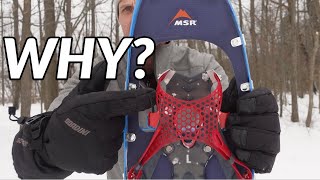 MSR Lightning Ascent Snowshoes Review  Best Snowshoes amp Bindings [upl. by Lamarre]