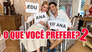 TAG DE CASAL PARTE 02 l ANA HICKMANN [upl. by Odicalp]