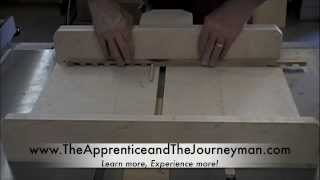 Woodworking Project  How to Make Dentil Moulding on the Table Saw Dado Sled [upl. by Pembrook640]