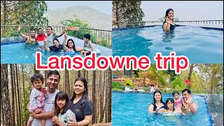 Lansdowne trip  Delhi to Lansdowne Road trip  Lansdowne Uttarakhand vlog [upl. by Llehsim605]