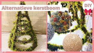 ALTERNATIEVE KERSTBOOM🎄KERSTDECORATIE Kerstbloemstuk 7 Cursus Bloemschikken 124 Carlein Tukkers [upl. by Sanbo]