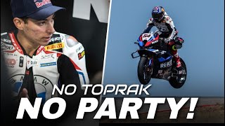 The absence of Toprak Razgatlioglu makes it difficult for BMW in Cremona Italian WSBK worldsbk [upl. by Acnalb]