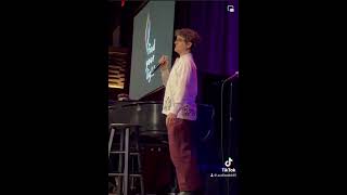 Gaten Matarazzo Singing “She Cries” from “Songs for a New World” Musical by Jason Robert Brown [upl. by Griff]