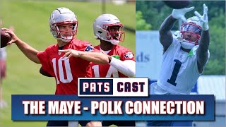 Patriots Rookies Dominate at Final Minicamp Practice [upl. by Ekralc293]