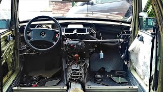 W124 HOW TO Door panels  remove dashboard  centerconsole  parts attached [upl. by Palua685]