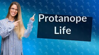 What is protanope [upl. by Nnav259]