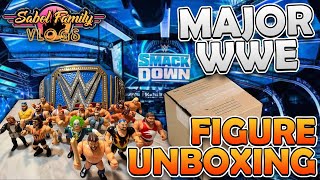 RARE WWE  WWF HASBRO WRESTLING ACTION FIGURE UNBOXING  The Toy Motherload So Many Vintage Figures [upl. by Ocram21]