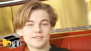 Leonardo DiCaprio in Paris 1995 🇫🇷 You Had To Be There  MTV News [upl. by Greenwood]