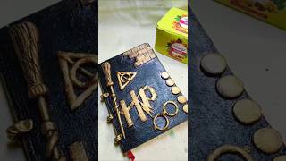 Diy Harry Potter diary shorts youtubeshorts youtube craft harrypotter harrypotterfanart [upl. by Leahcimnoj]