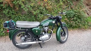 BSA C15  a run to Strathpeffer [upl. by Ladonna]