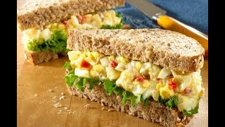 One Pan Egg Sandwich Recipe [upl. by Ycinuq]