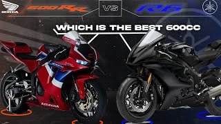 Yamaha R6 vs Honda CBR600RR  SPORTBİKE COMPARİSON [upl. by Leumel]