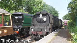 Swanage Railway  quotStrictly DDayquot Gala preview day 06062024 [upl. by Wenn]